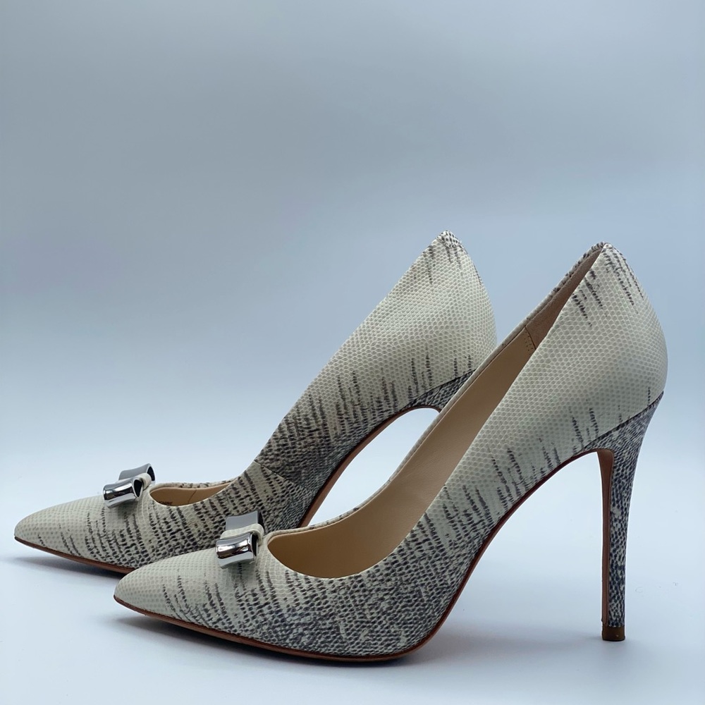 Coach Hallie Soft Print Lizzard Pump